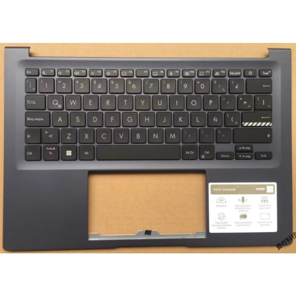 C Shell Keyboard For ASUS Vivobook14 X1402 M1402 X1403 Fearless 14 Pro (002)