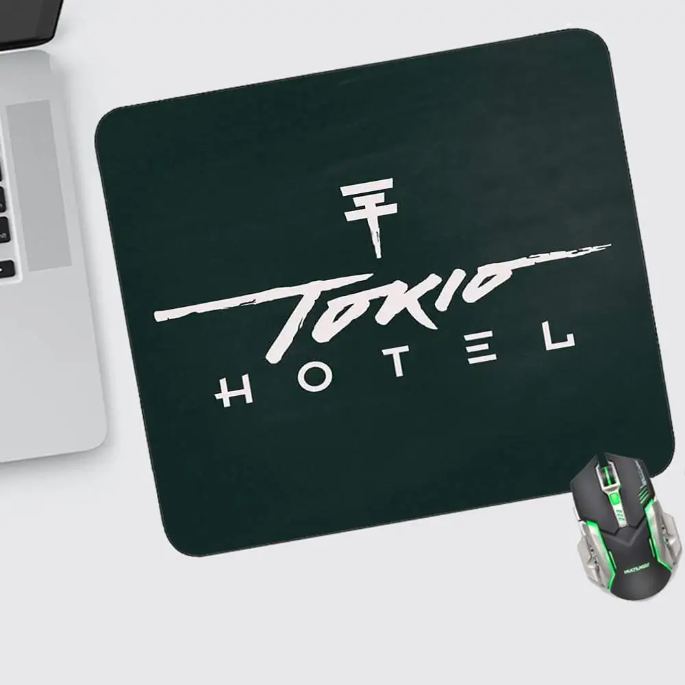 

Tokio Hotel Mouse Pad Small Gaming Accessories Keyboard Computer Offices Desk Mat Pc Gamer Non-slip Rubber Mousepad
