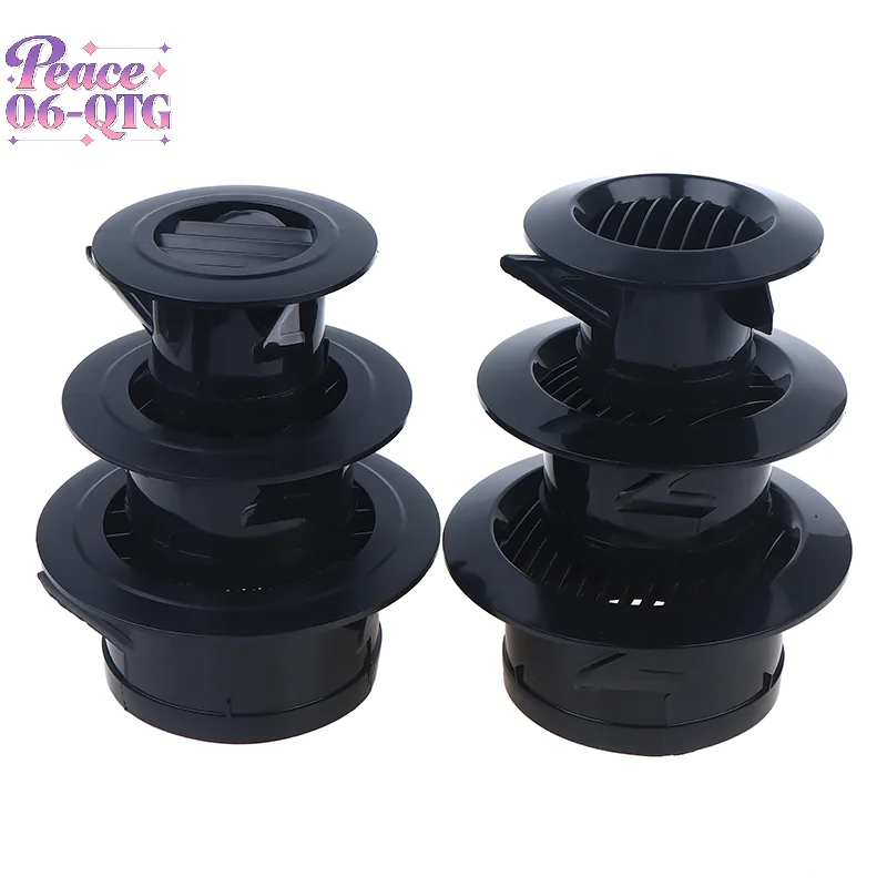 

New 4 Shapes Availables 75/100/125mm Round Ducting Ventilation Cover Air Vent Extract Valve Grille Air Circulation Vents Cover