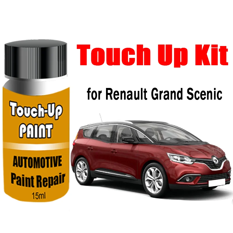 

Car Touch-Up Paint Kit (with brush) for Renault Grand Scenic Paint Scratch Remover Car Paint Care Accessories