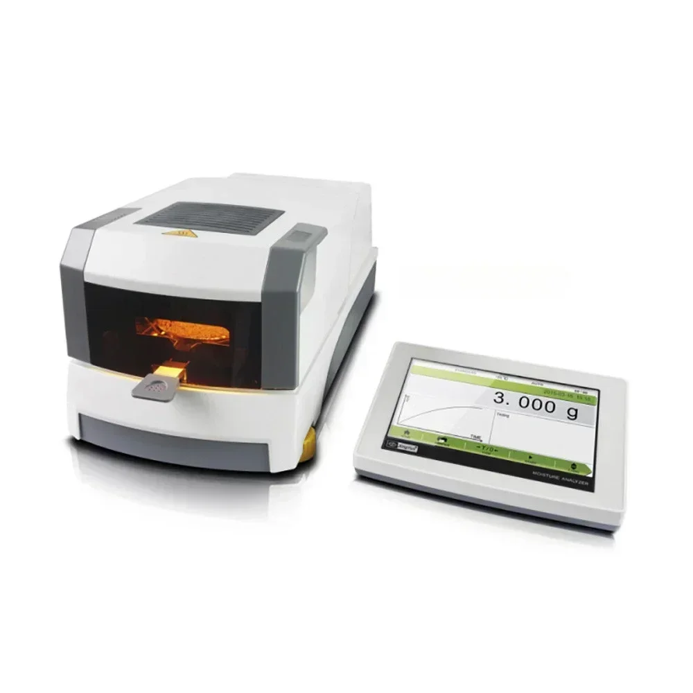 Touch Screen Lab Automatic Intelligent Moisture Analyzer Halogen Moisture Tester Hot sales