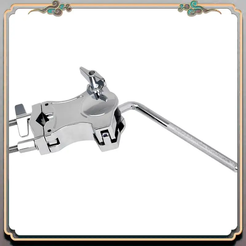 

Durable Drum Clamp Metal Drum Stand Extension Clip Rod Connecting Bracket Clip Percussion Drum Accessories Instruments
