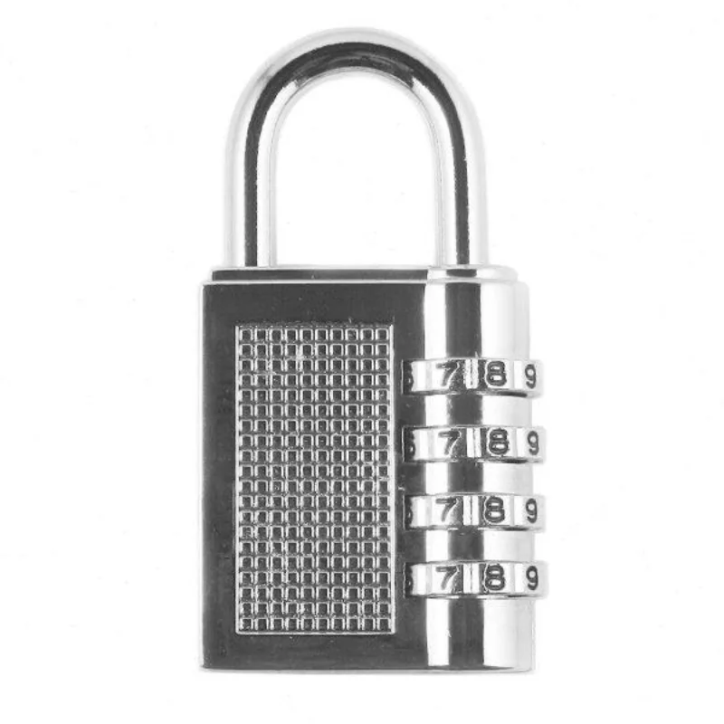padlock door combination lock/4-digit combination lock Storage cabinet waterproof, rust proof, door lock anti-theft