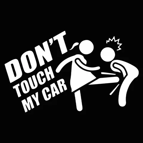 10 best sales dont touch my car - №2