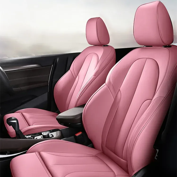 

luxury leather car seat cover for X1 customize