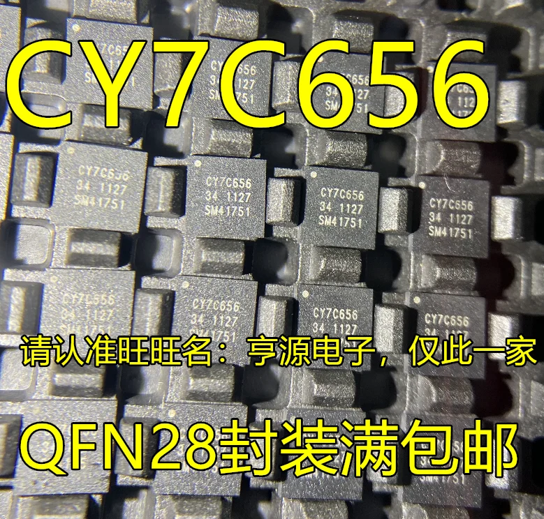 

10 шт., CY7C65634 CY7C65634-28LTXC CY7C65642, оригинальный чипсет QFN28 IC