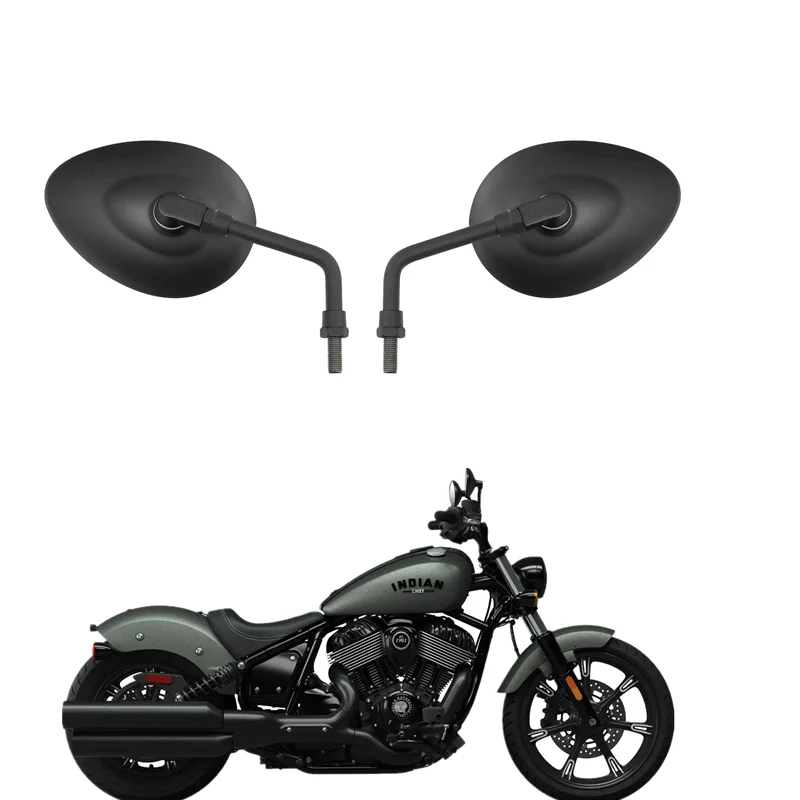 

For Indian 2014-2022 Chief Chieftain Roadmaster Scout Vintage Motorcycle Acsessories 10mm Rear Side View Mirror