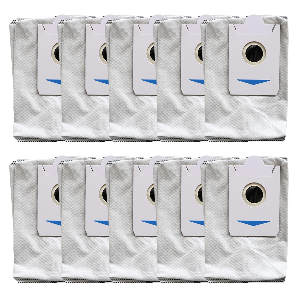 10pcs Dust Bag For Ecovacs T30S / T30S AI Care / T30S PRO Robot Vacuum Cleaner Accessories Large Capacity