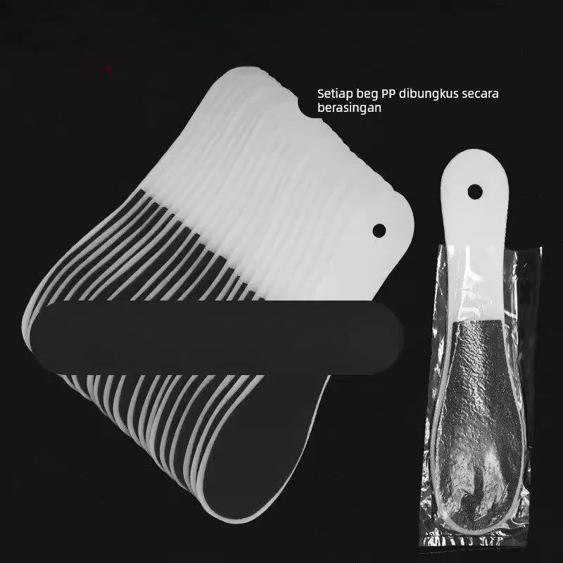 

Disposable Plastic Double-Sided Foot Scrubbing Board Pedicure Tool for Exfoliating Dead Skin And Calluses Foot Massage Board