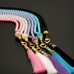 Sunspicems Allah Mohammed rosario bracciali TASBIH perle di preghiera musulmana stile turco 99 perle di vetro perle di fascino bracciali regalo
