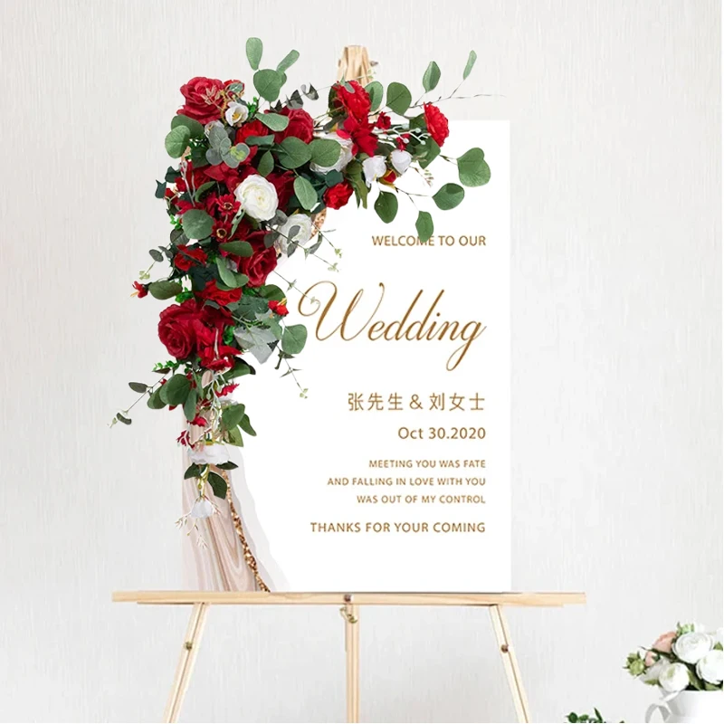 

Искусственный цветок, приветственный знак, украшение для окна, зала, выставочный декор, реквизит для фотосессии, цветочный фон, вечерние, свадебная композиция