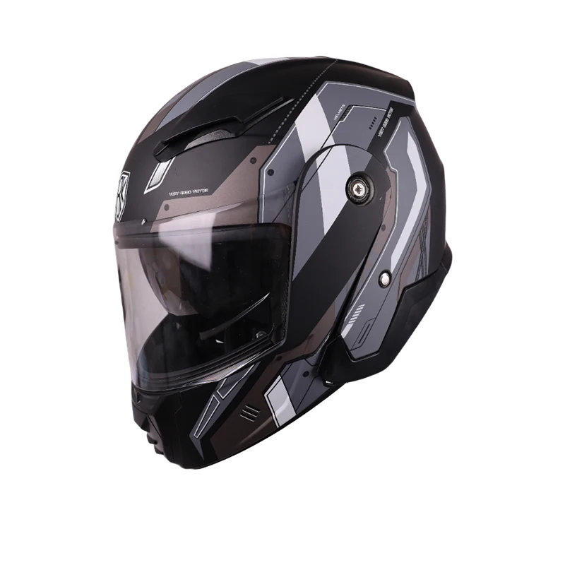 

Крутой высококачественный мотоциклетный шлем с зеркалом, идеально подходящий для поездок на работу и на большие расстояния.