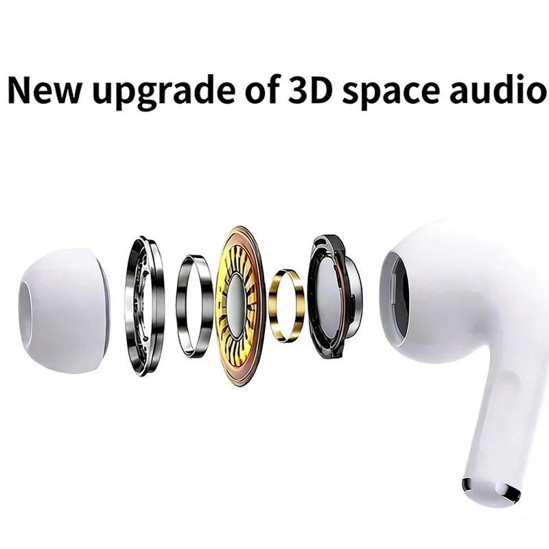 A7-Wireless Bluetooth Headphones - Sophisticated and Simple Design, Hi-Fi Sound Quality, Long Battery Life, Multiple Functions view 3