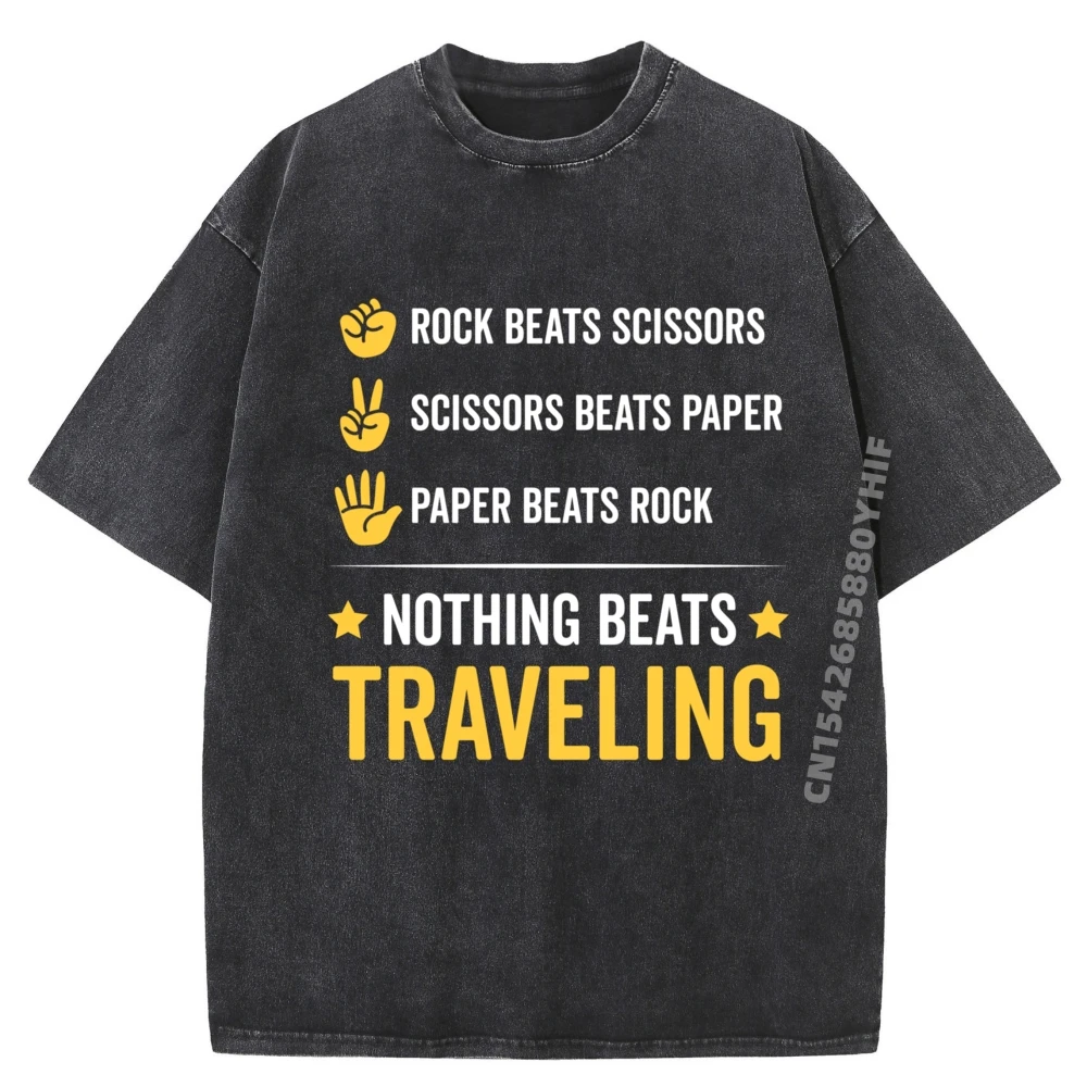 

Забавные дорожные приключенческие каникулы, черные футболки с рисунком для путешествий, потертая футболка большого размера для мужчин