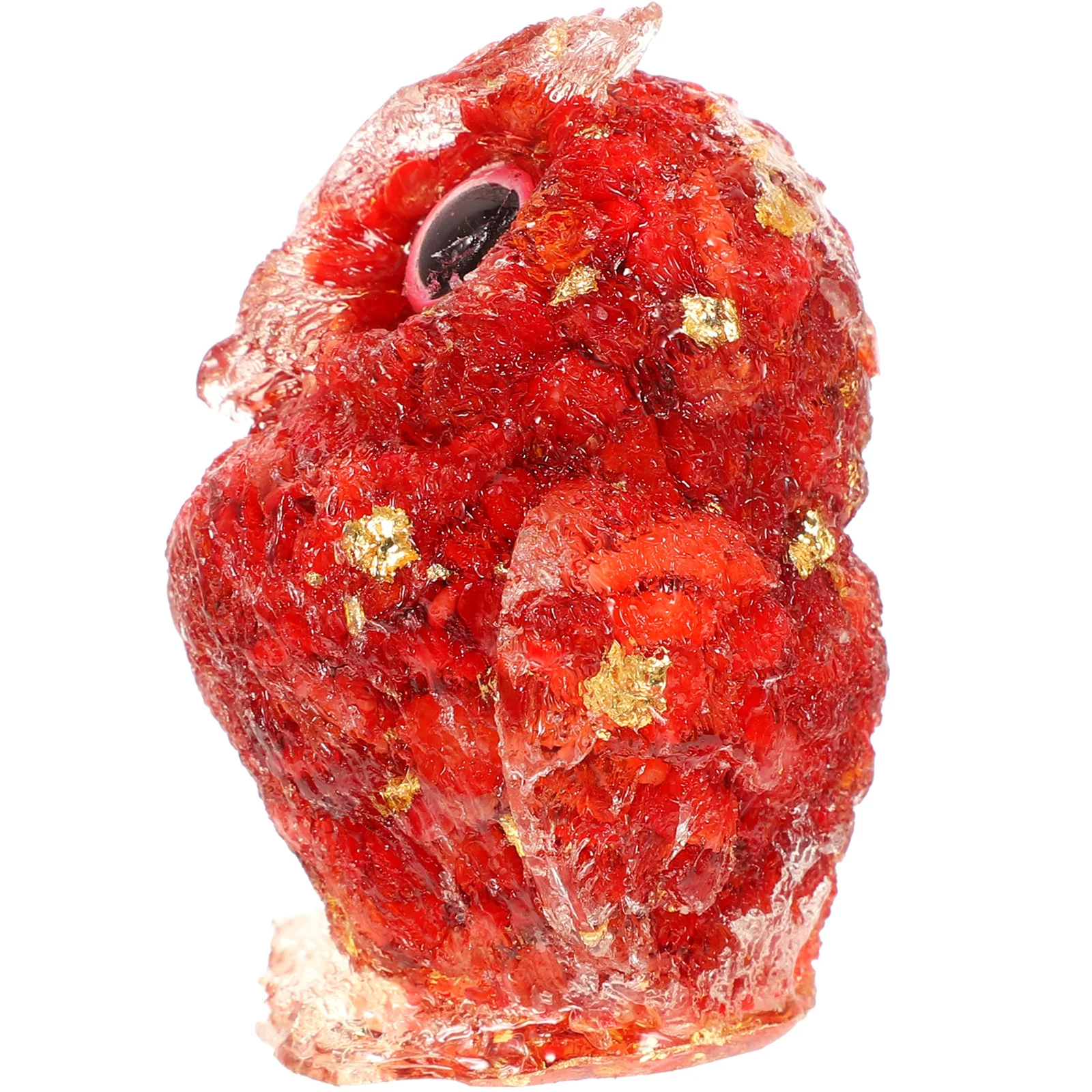 

Crystal Owl Decor Elegant Owl Shaped Ornament for Desktop Cabinet Bookshelf Living Room Decoration Crystal Craft Decor