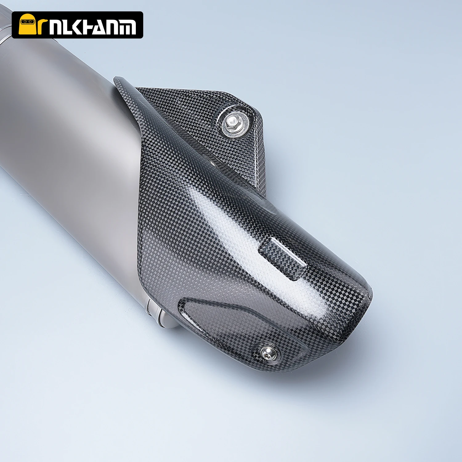 Universal 60MM Motorcycle Exhaust Muffler Escape Laser Logo For R1 er6n sv650 Z800 R1 cb650f cb1000r F850 Z900 M1