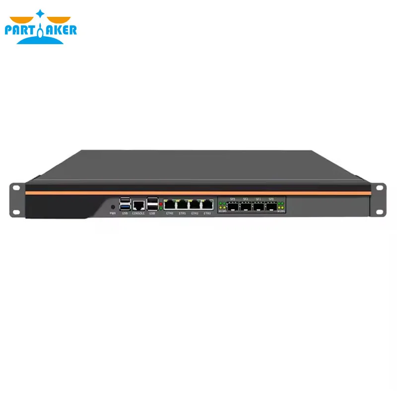 파트커 1U 랙 미니 PC 2x10G SFP+ 4x i226-V 2.5G 인텔 I3-N305 DDR5 M.2 NVMe 네트워크 라우터 서버 방화벽 어플라이언스 AES-NI