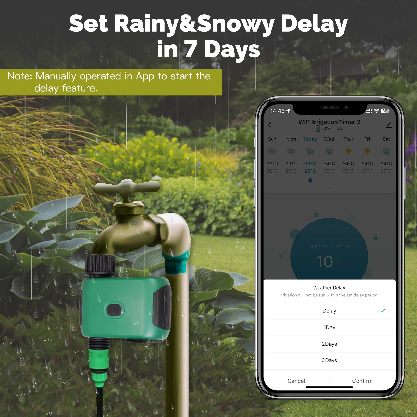 Temporizador de Riego Intelige - Smart Garden Uk reseña y precio