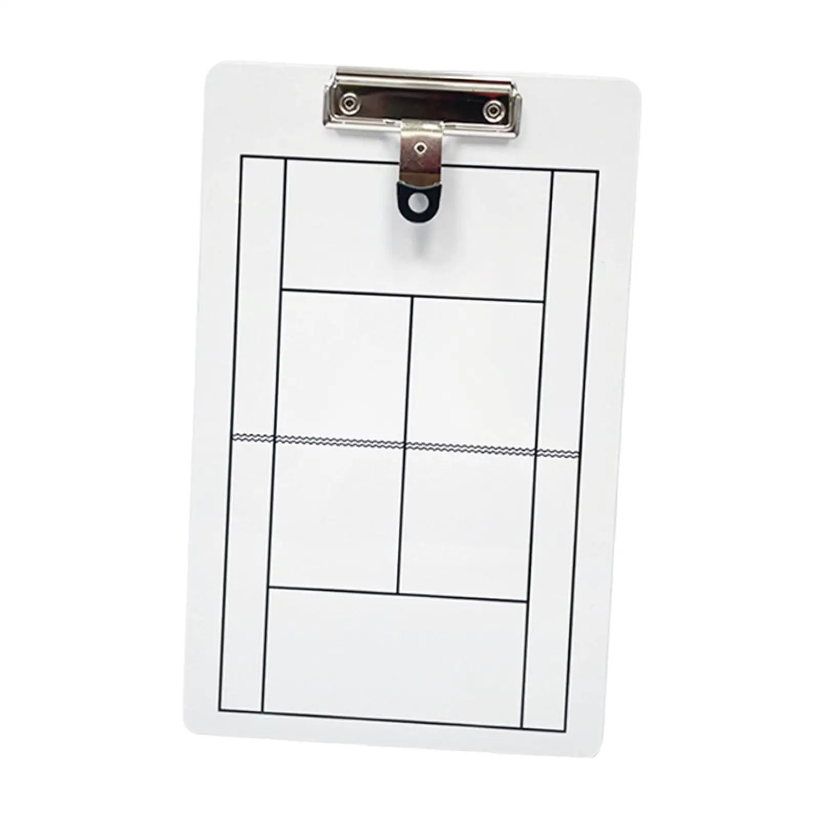 

Professional Tennis Training Coaching Board with Pen Clip Double Sided Strategy Whiteboard for Team Use