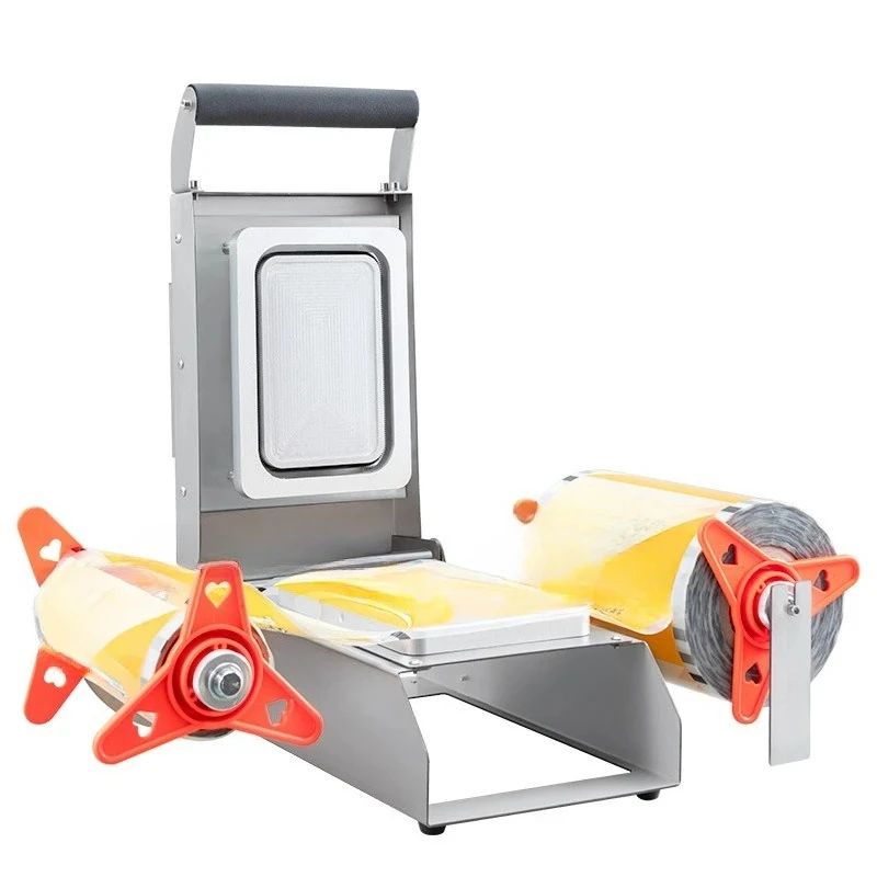 Fresh-locked box sealing and fresh-locked packing machine