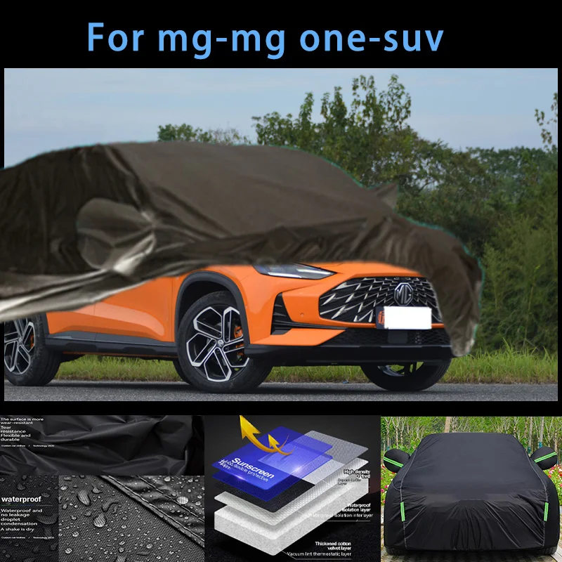 

For mg-mg one-suv Outdoor Protection Full Car Covers Snow Cover Sunshade Waterproof Dustproof Exterior Car accessories