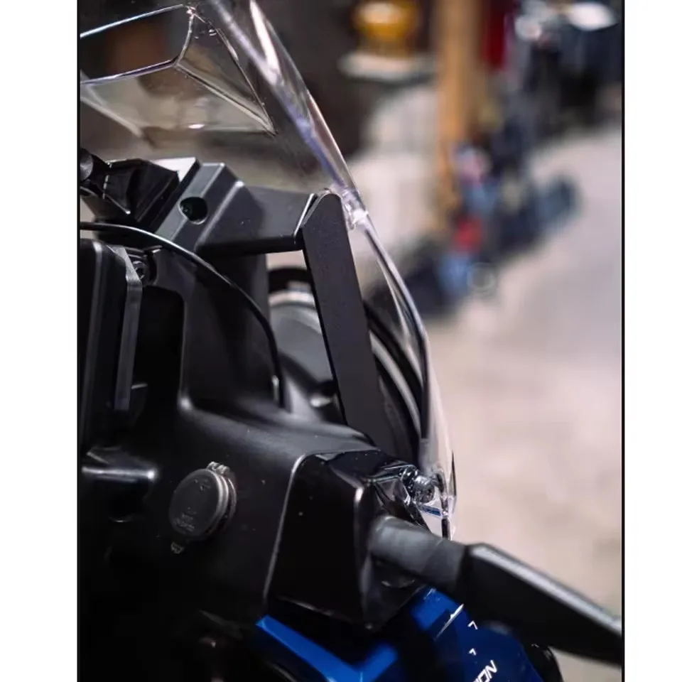 husqvarna-norden-901用バイクアクセサリー：ナビゲーションタワーの補強、耐震安定化補強装置