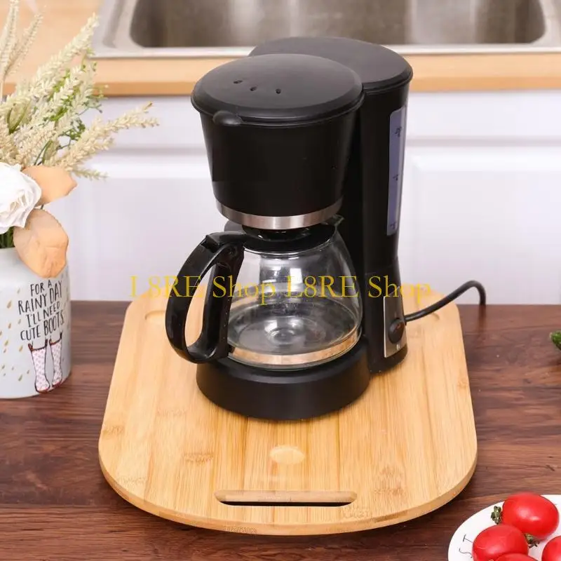 L8RE Nonslip Wooden Base for Placement Of Kitchen Mixer TM5 TM 6 Processor Glider Board Practical Kitchen Appliance Tray