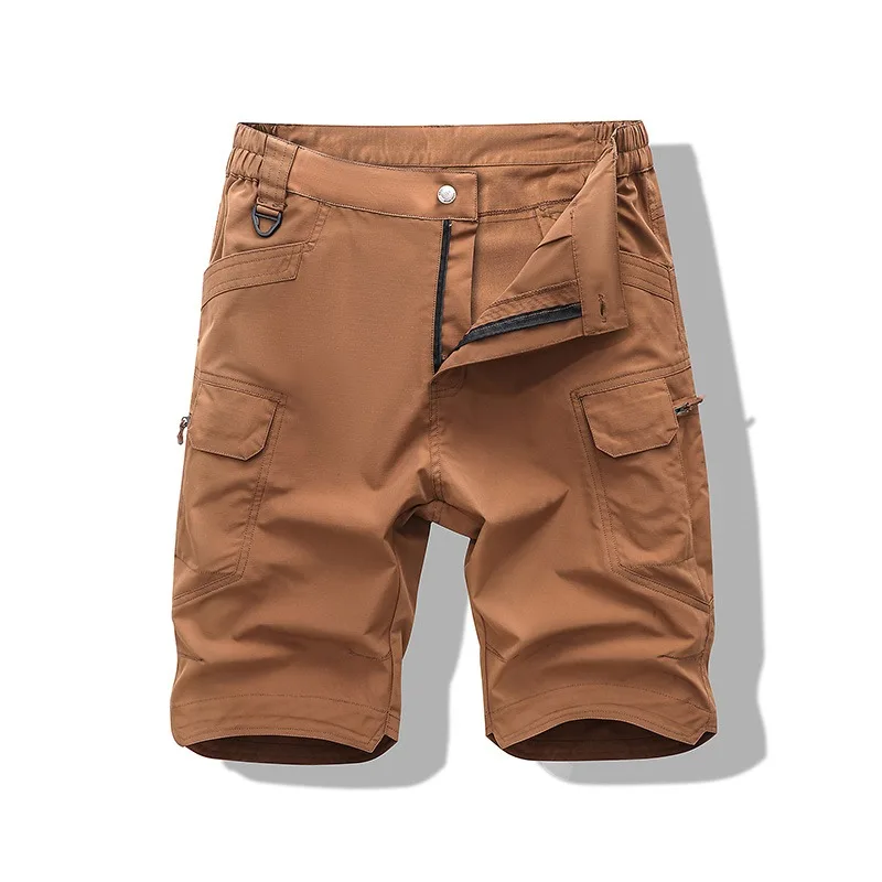 Fashion Men's Stylish Cargo Shorts Multiple Pockets Summer Bermuda Shorts