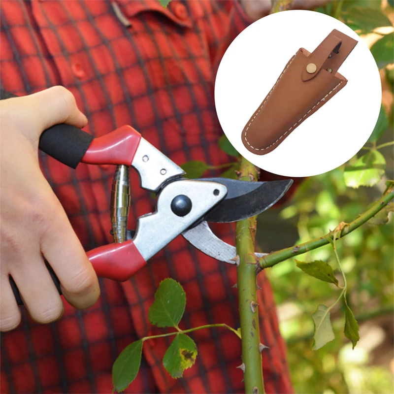 

Leather Sheath Tool Garden Scissors Bag Holsters Garden Pruner Sheath Tool Belt Pouch For Pliers Pruning Shears Scissors