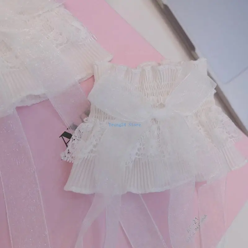 

P8DB Women Lace Cuff for Wedding Wrist Length Bridal Prom Gloves