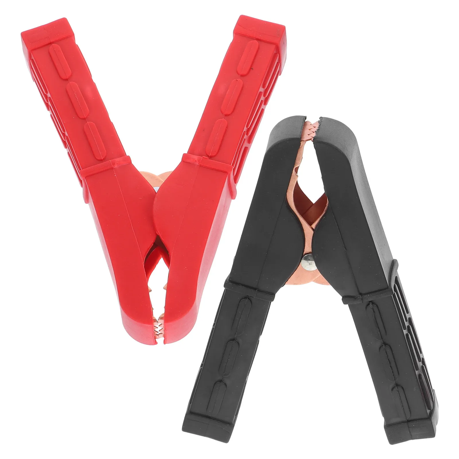 

2Pcs Sturdy Battery Jumper Cable Clamps Alligator Clips for Car Truck Auto Battery Charging Electrical Testing Boost Clamp