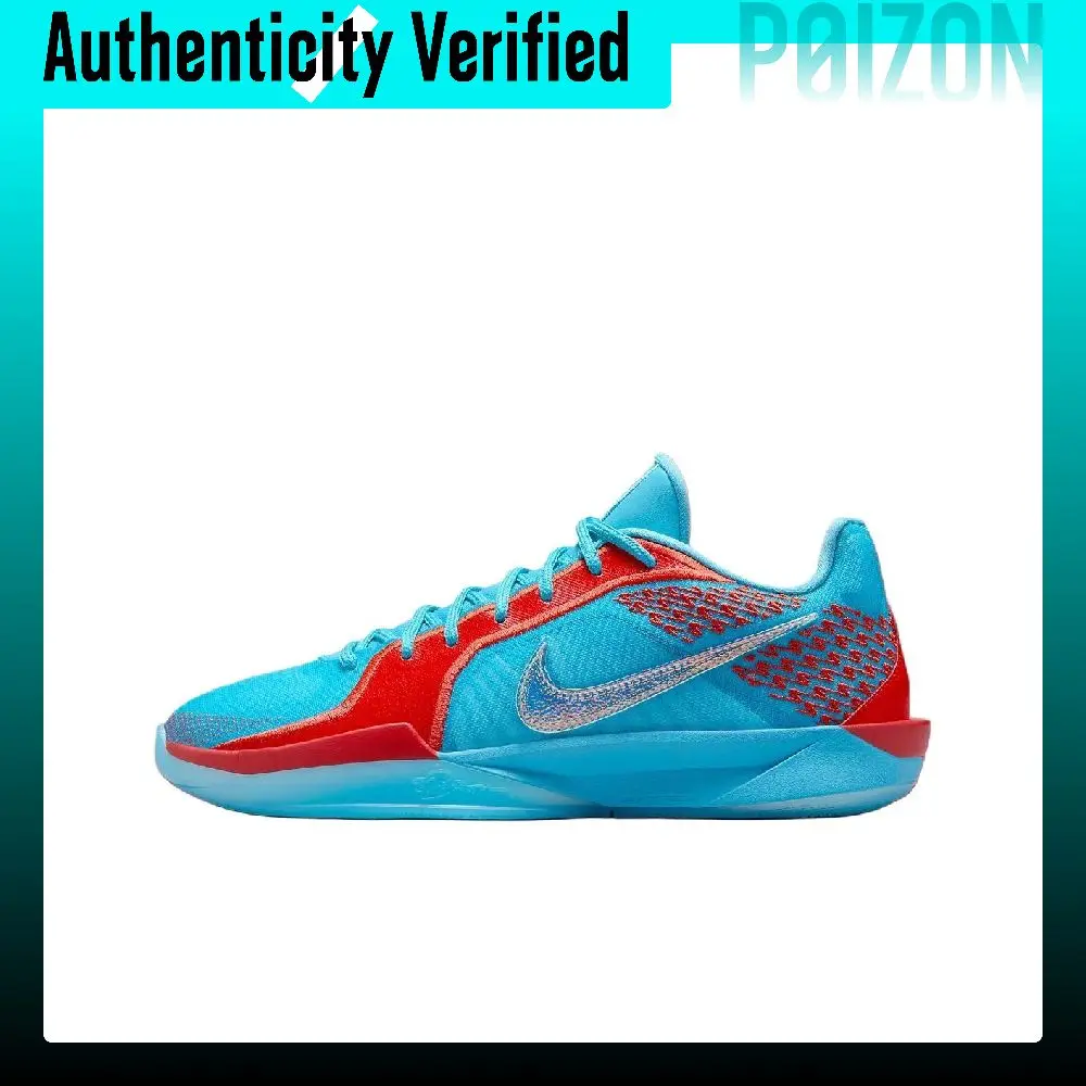 Nike Sabrina 2 Basketball Shoes Unisex Low-top Blue Red FQ2174-400