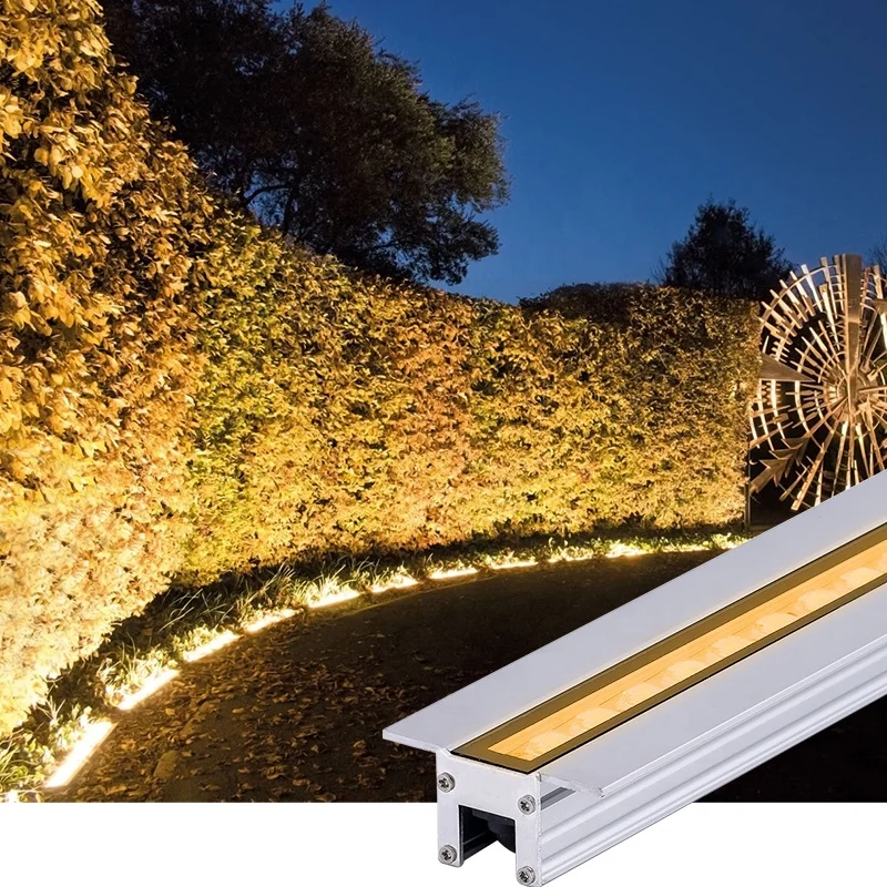 

10W IP65 Waterproof Outdoor LED Recessed Lighting Aluminum Building Exterior Wall Washers for Building Exterior Wall Washing