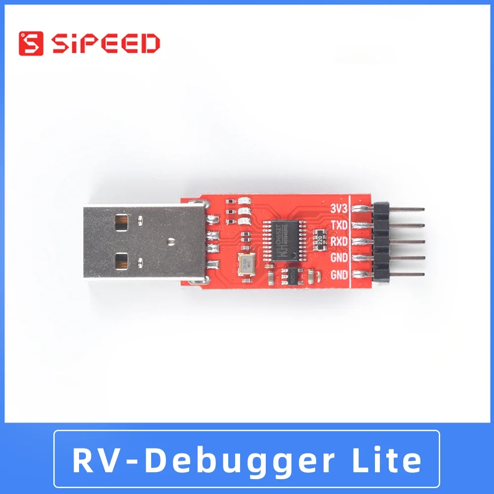 

Sipeed RV-Debugger Lite JTAG/Serial Port 10P Direct Plug Interface Debugger