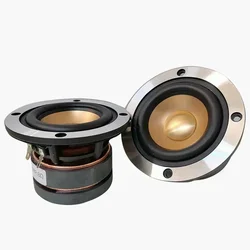 Original AKISUI AS80FL42EX 3'' High Performance Full Range Speaker Dual Magnets Aluminum Cone 4/8ohm RMS 30W Fs=65Hz