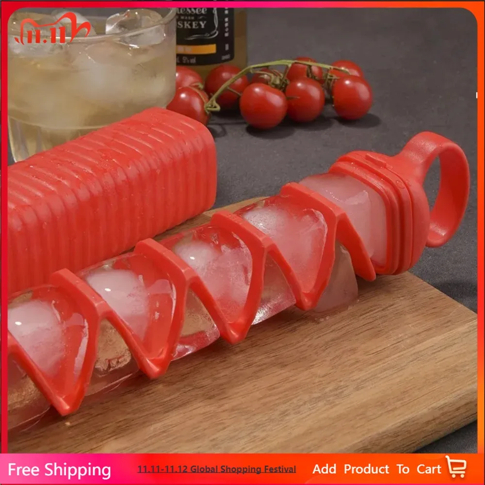 

Easy Release Ice Cube Tray Reusable Easy-press Ice Cube Tray with Leakproof Lid for Freezer Deep Mini Cube Ice Tray for Freezer