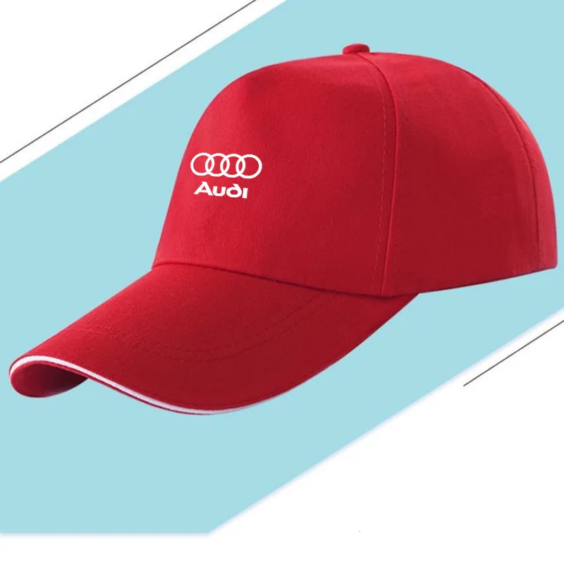 

Car Baseball Cap Cotton Snapback Suitable for Audi Sline A4 A1 A3 A6 A7 A8 Q3 Q5 Q7 RS4 A5 S5 RS5Outdoor Sports hat
