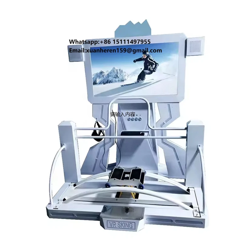 China VR Manufacturer Virtual Reality Simulator 9d Skiing Game Machine Vr Attraction Amusement Park