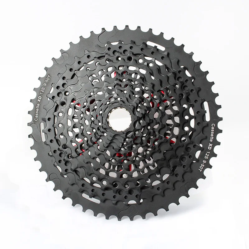 SUNSHINE XD 12 Speed Cassette Black Cassette CNC 10-42T/50T/52T Sprocket Mountain Bike Flywheel for SRAM GX EAGLE Bicycle Parts