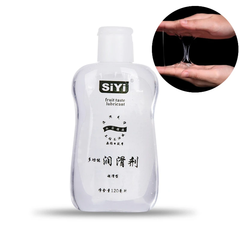 120Ml Water Based Lubricant for Anal Plug Adult Game Vaginal Zero Residue Flavorless Sex Tools for Men Women Foreplay Flirting