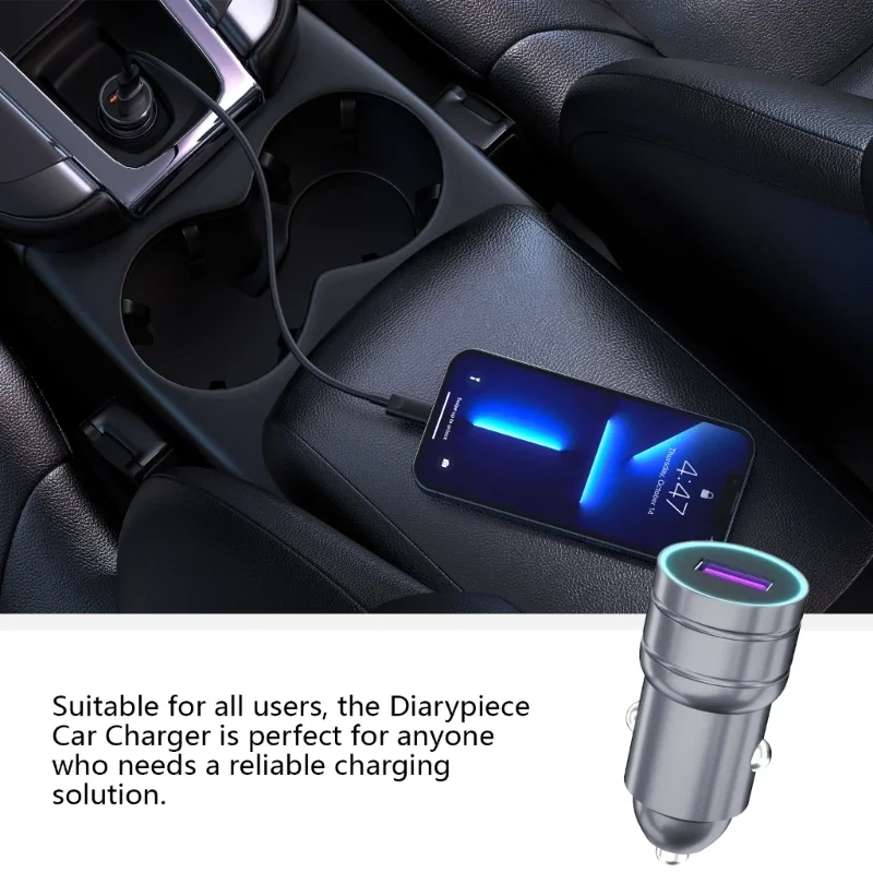 Car 65W Fast Charges USB Cigarettes Adapters Car Fast Charges for Mobile Phone Navigations