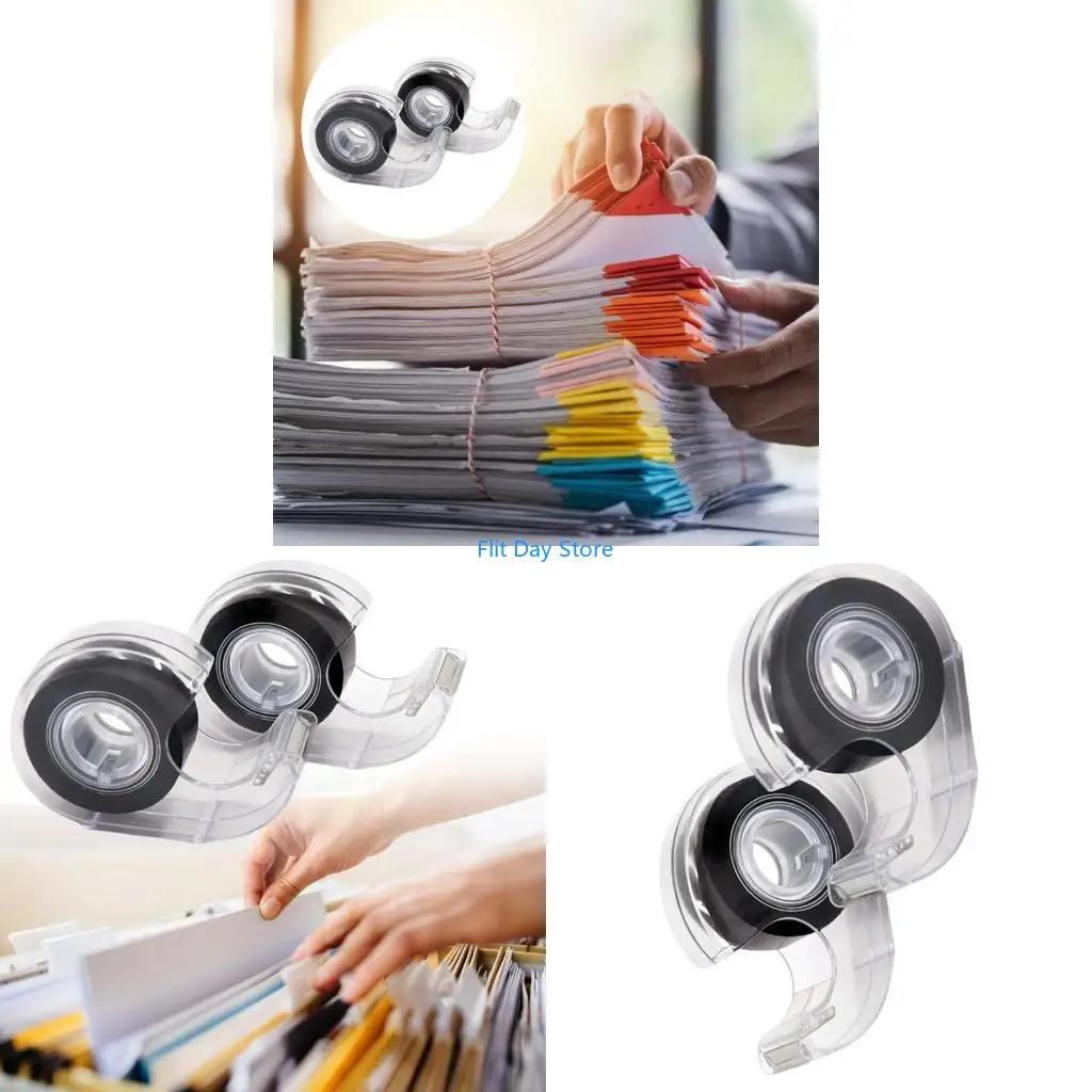 F92C Tape Roll Easy Application Tape with Cutter for Home & Office Supply