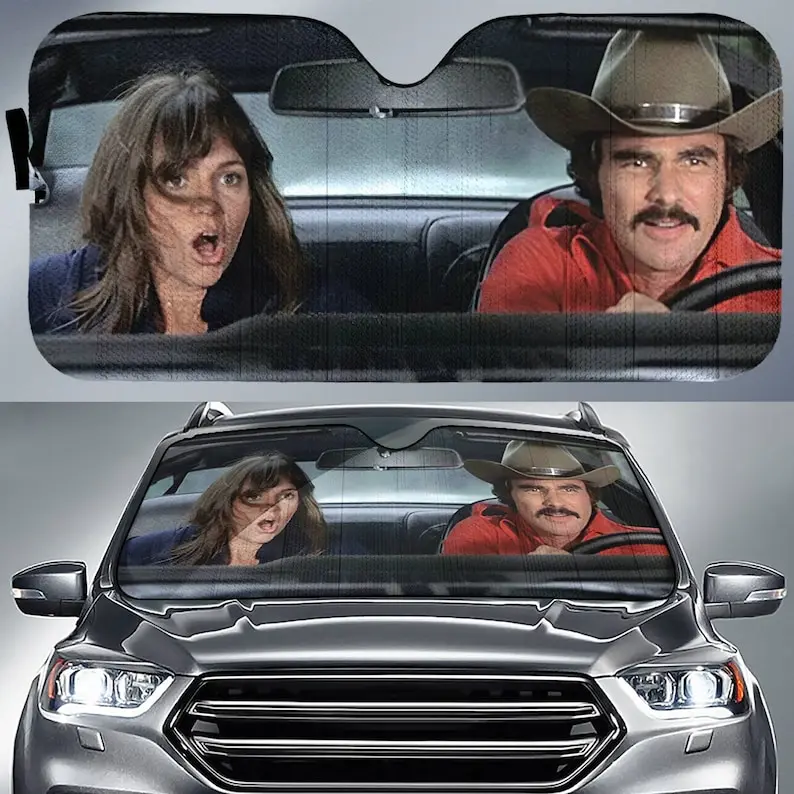 Smokey and the Bandit Movies Car Sunshade Bo Darville Bandit Waynette Car Sun Shade Car Windshield Car Accessories