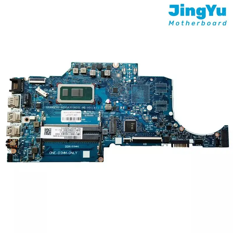 For HP 14-CK 14-CF 14-CR 240 G7 Notebook Motherboard 6050A3108201 Laptop Mainboard I3-10110U i5-10210U I7-10510U CPU DDR4 UMA