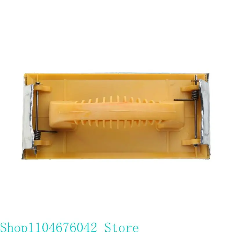 

Portable Hand Sander with Handle Manual Sandpaper Holder Lightweight Hand Sanding Block for Wood Drywall Metal Polishing