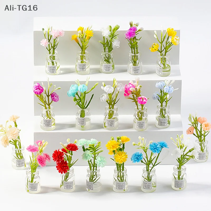 

5 шт., имитация вазы из смолы, серия ювелирных изделий, аксессуары для украшения дома своими руками