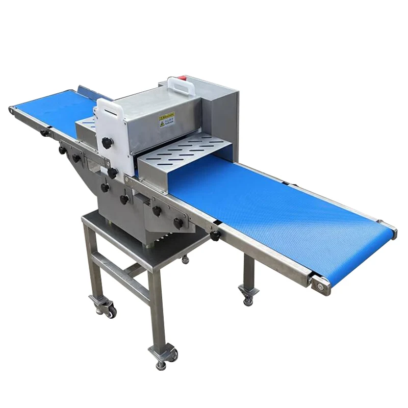 Multi Functional Pork Belly Cutting Machine For Processing Large Meat Chunks Cutting Strips And Chunks Automatic Meat Cutting Ma