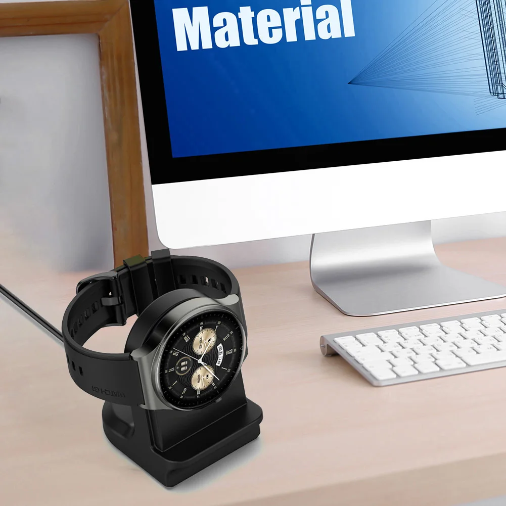 

Портативная зарядная база, стеллаж для хранения, нескользящая подставка для зарядного устройства для часов, аксессуары для Huawei WATCH Buds/Huawei Watch GT Cyber