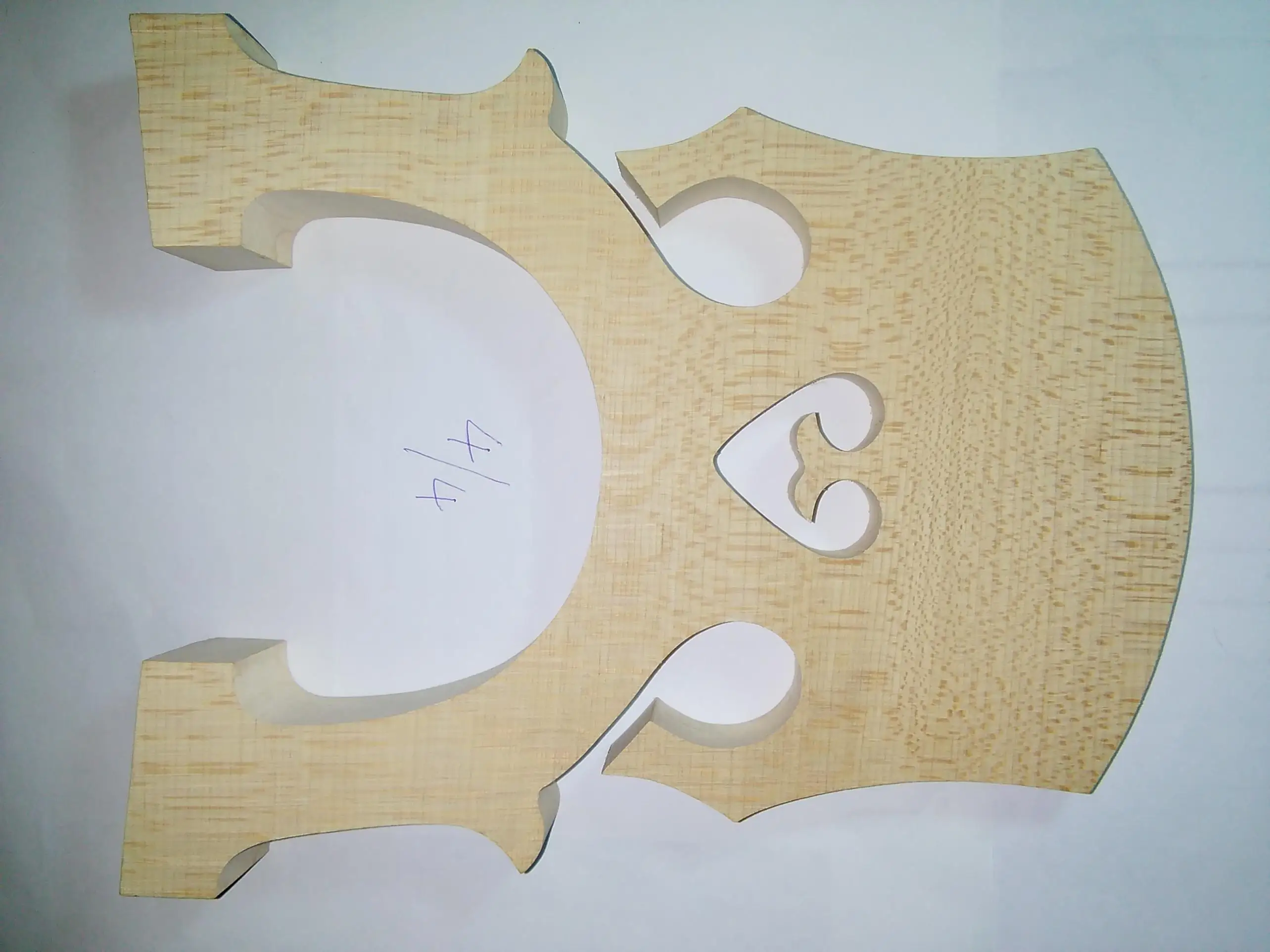 1 PC 4/4 Bass Bridge High Quality Aged Maple Double Bass Bridge