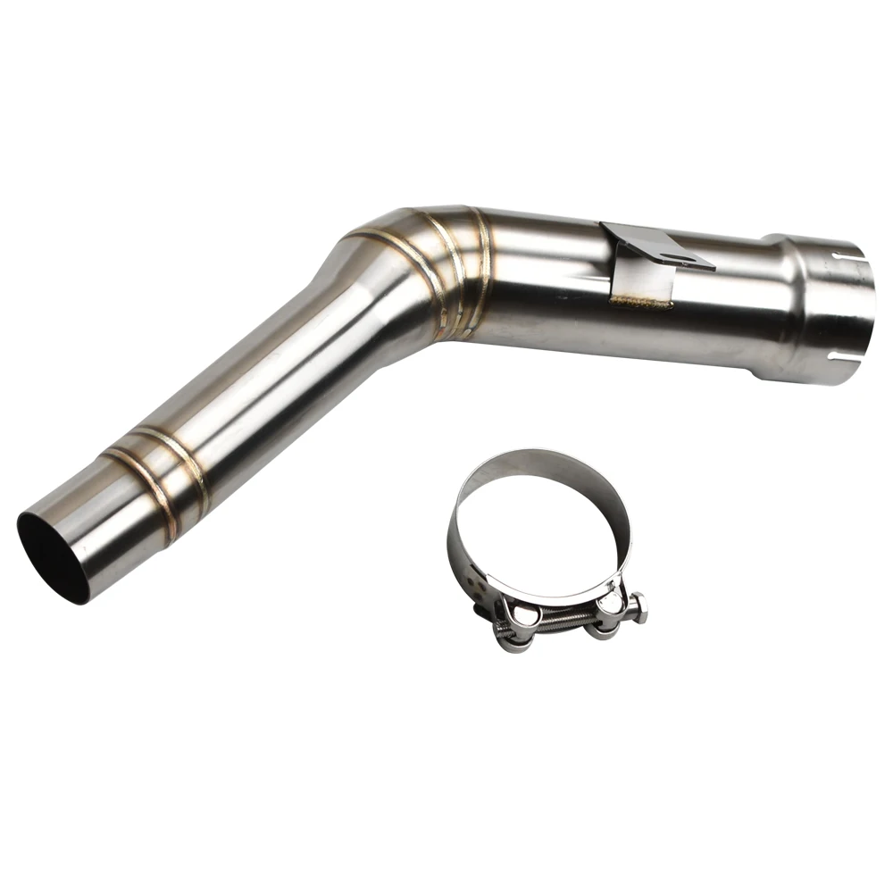 

‌‌51mm Motorcycle Exhaust Mid Link Pipe Connect Tube for Ninja ZX10R Bikes 2021-2024 High-Flow Performance Durable Fit